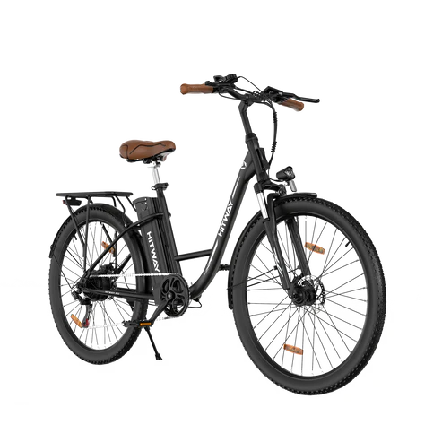 Electric Bike, Removable Battery and Anti-theft Lock