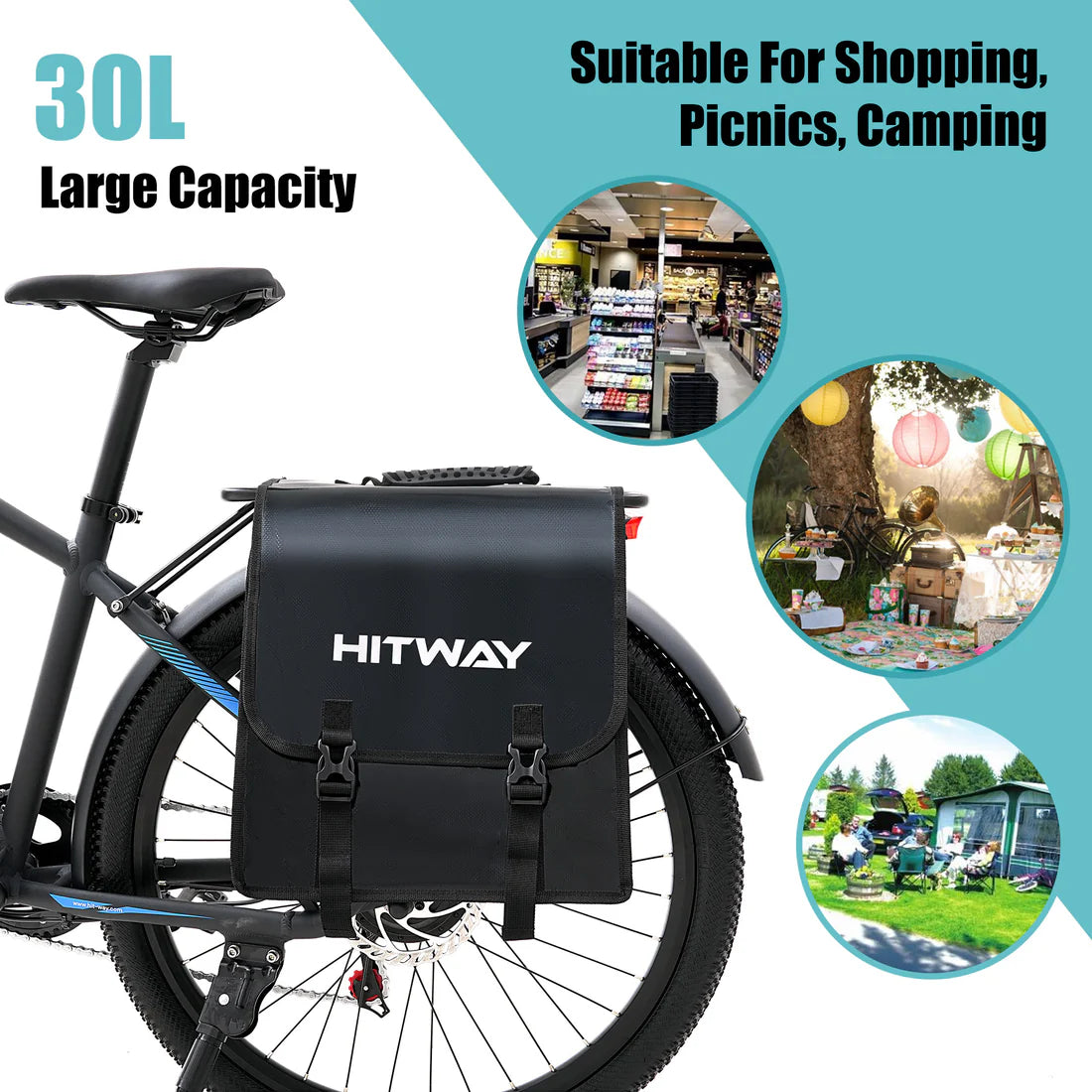 Ebike Double Hanging Bag