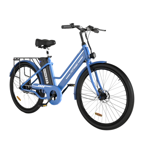 EBike with Removable Battery and Foldable Saddle