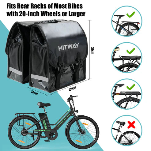 Ebike Double Hanging Bag