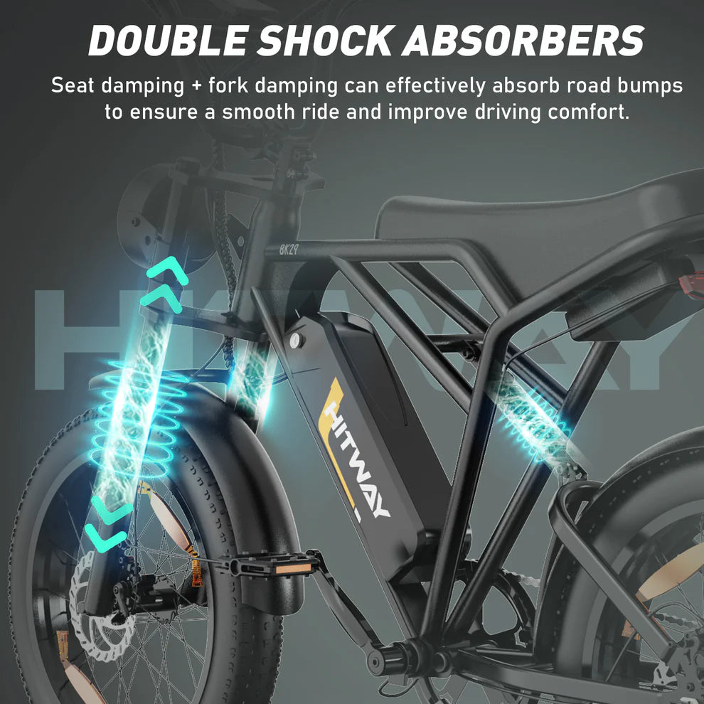 Dual Suspension Electric Bike