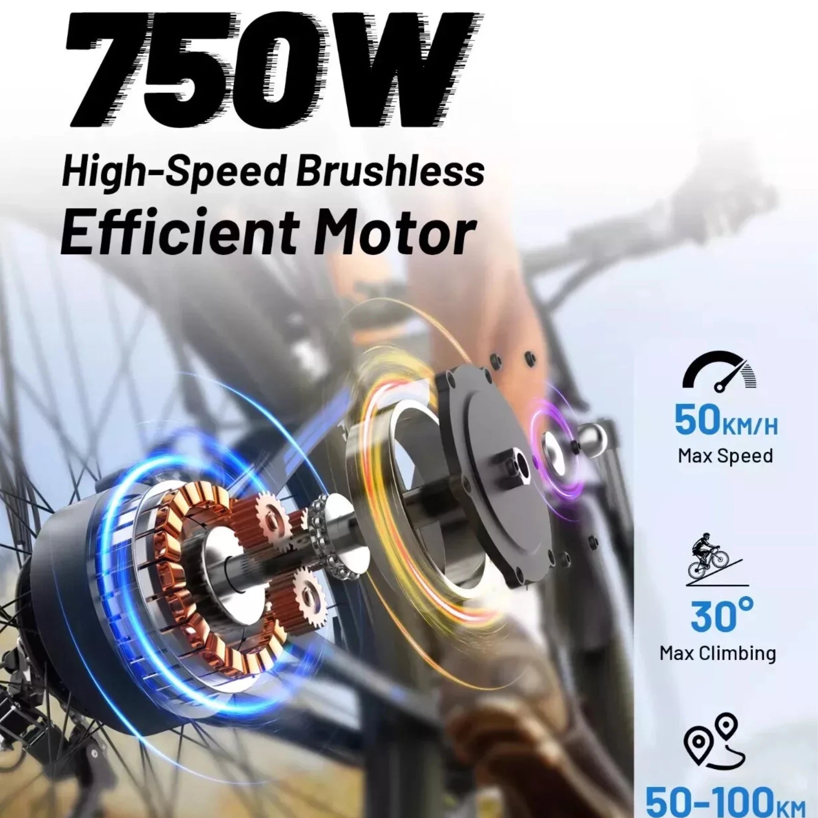 High Performance E-bike, Dual Lithium Battery