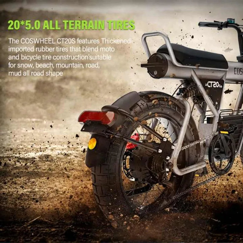 Compact Premium 20 inch Fat Tire E-Bike