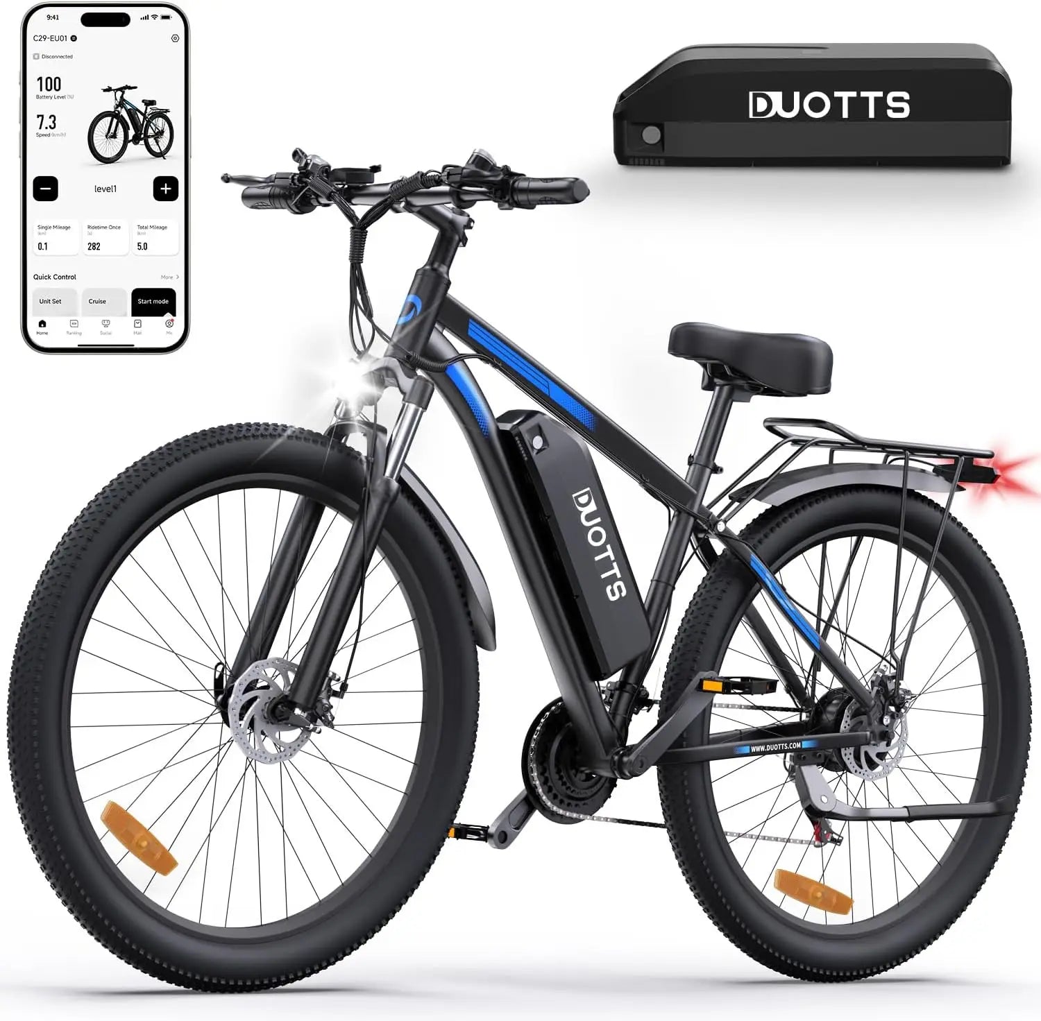 High Performance E-bike, Dual Lithium Battery