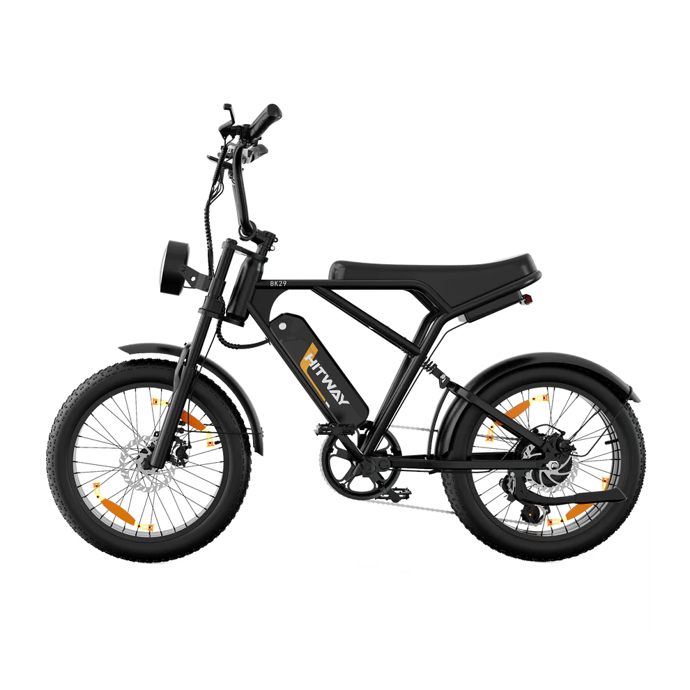 Puncture Resistant  Dual Battery Electric Bike