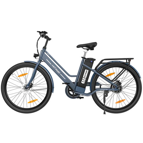 EBike with Removable Battery and Foldable Saddle