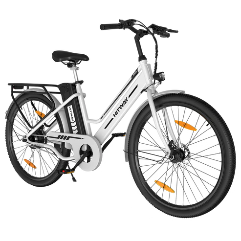 EBike with Removable Battery and Foldable Saddle