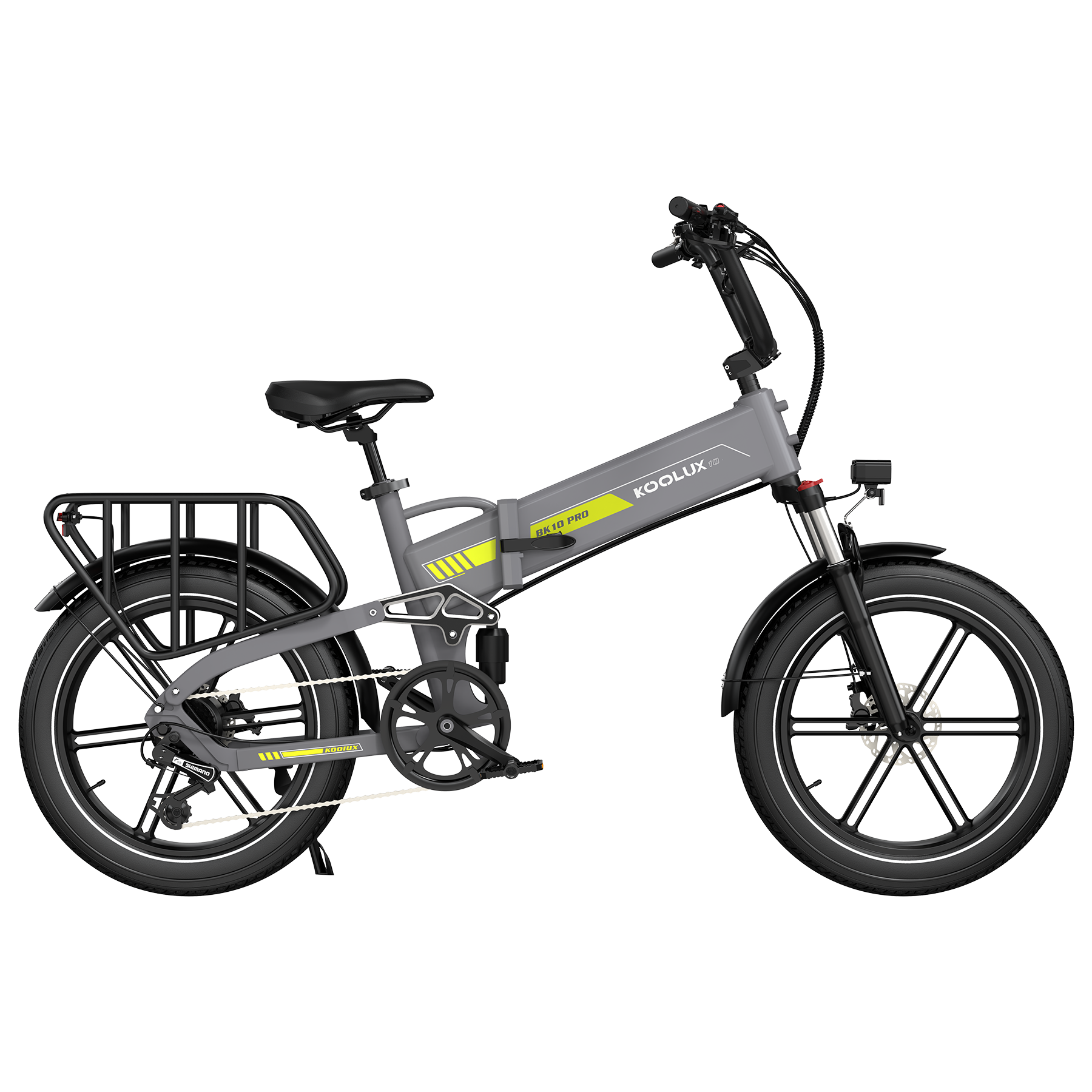 KOOLUX   BK10   PRO   48V   15Ah   Folding   All-Terrain   Hydraulic   Disc   Brakes   Electric   Bike