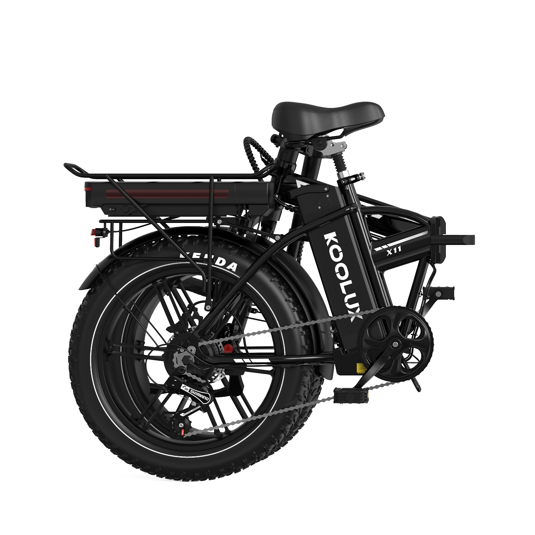 KOOLUX   X11S   Folding   Ebike   With 48V   13+10.4Ah   Lithium-ion   (Dual   Battery)