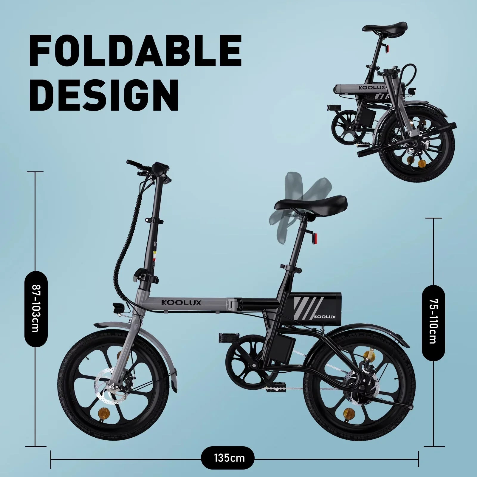 Folding Mini City Electric Bike