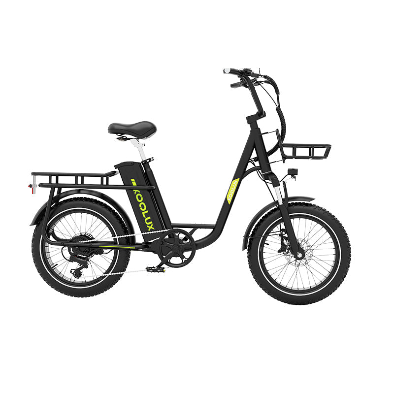 KOOLUX   X7   48V   25Ah   E-Bike   With   Hydraulic   Brakes   Cargo   Electric   Bike