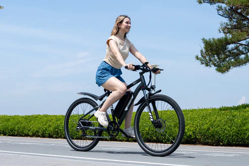 Powerful Dual Suspension System E-Bike