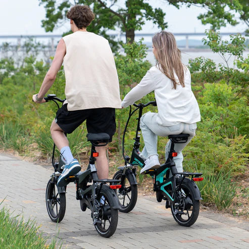 Dual Suspension Folding Electric Bike