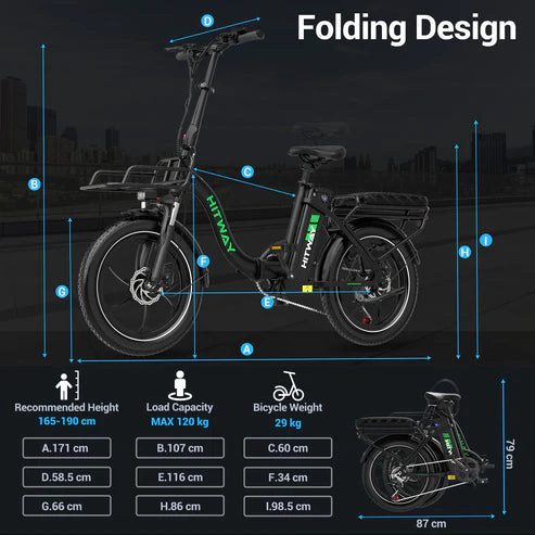 Ultimate Commuter Folding Electric Bike