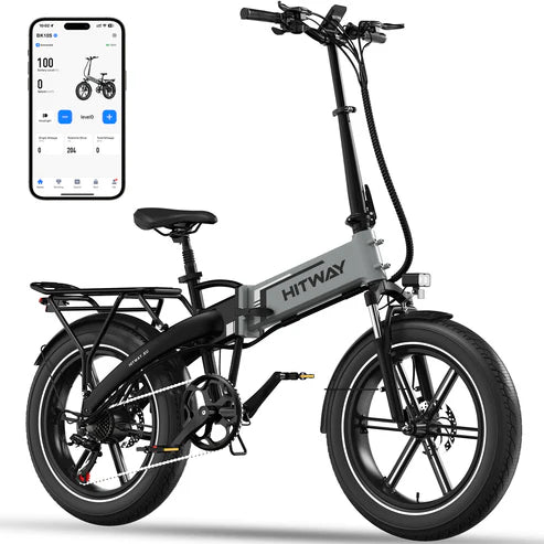 Fat Tire and Suspension Fork Folding Electric Bike
