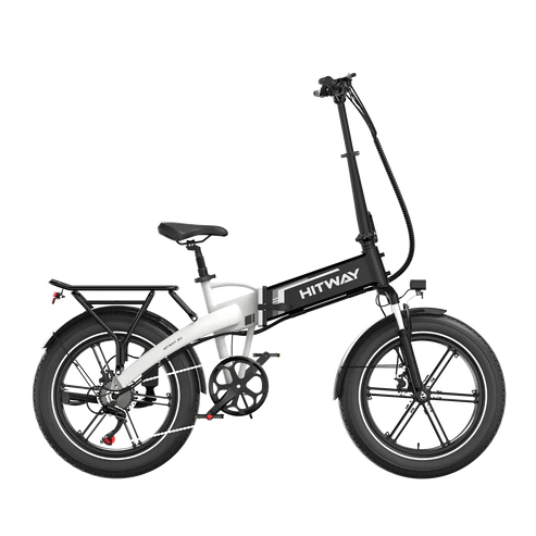 Fat Tire and Suspension Fork Folding Electric Bike