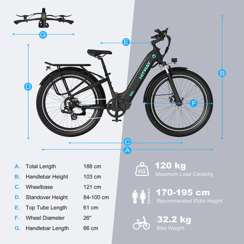 Electric Bike with App Enhanced Model