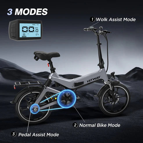 Dual Suspension Folding Electric Bike