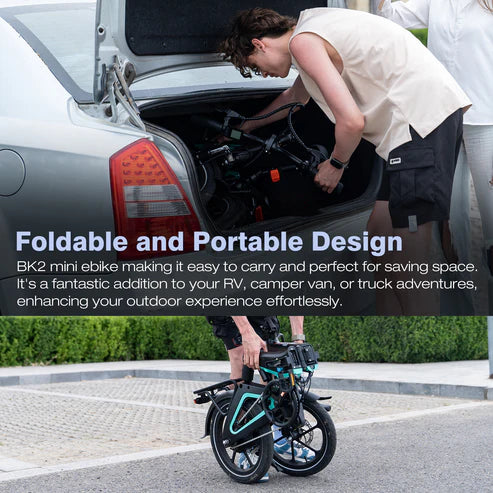 Dual Suspension Folding Electric Bike
