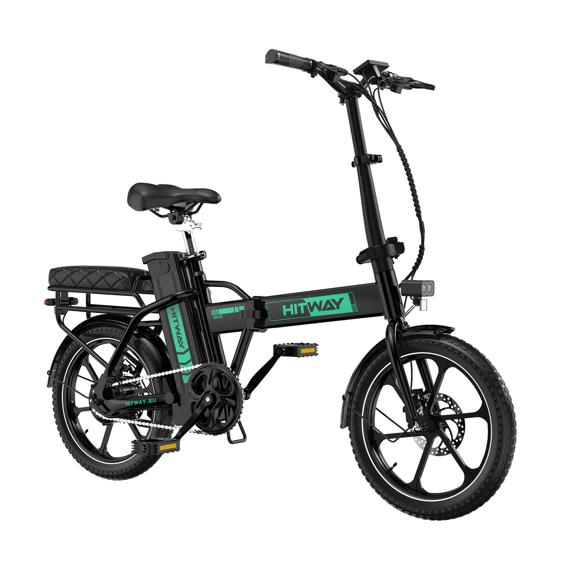 Powerful Motor, Smooth Ride Folding Electric Bike