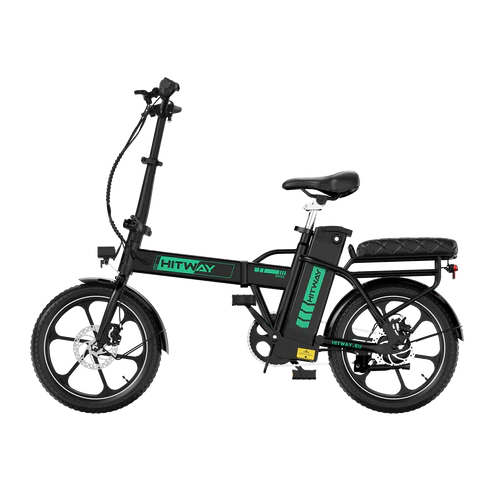 Powerful Motor, Smooth Ride Folding Electric Bike