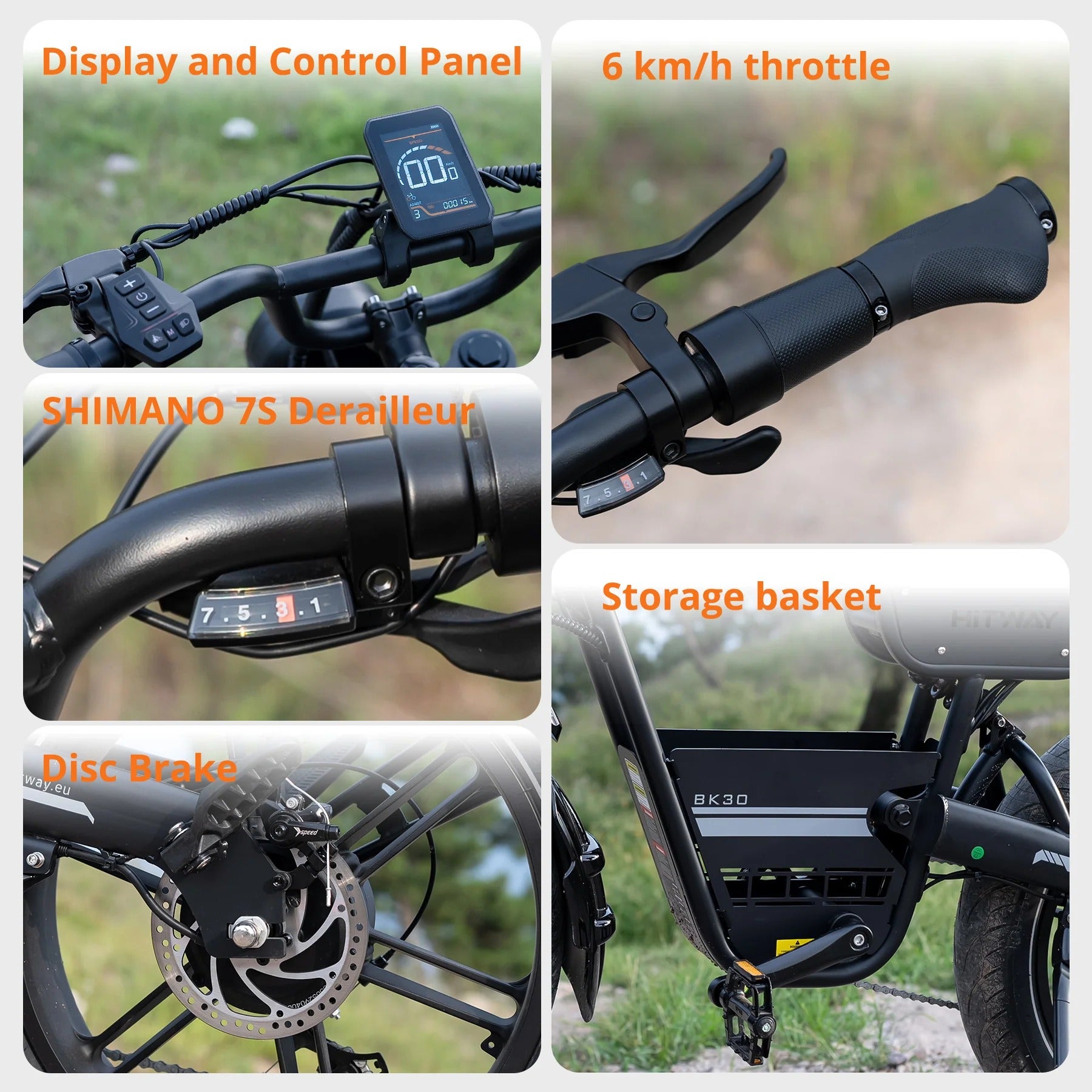 High Performance  Motor Fat Tyre Electric Bike