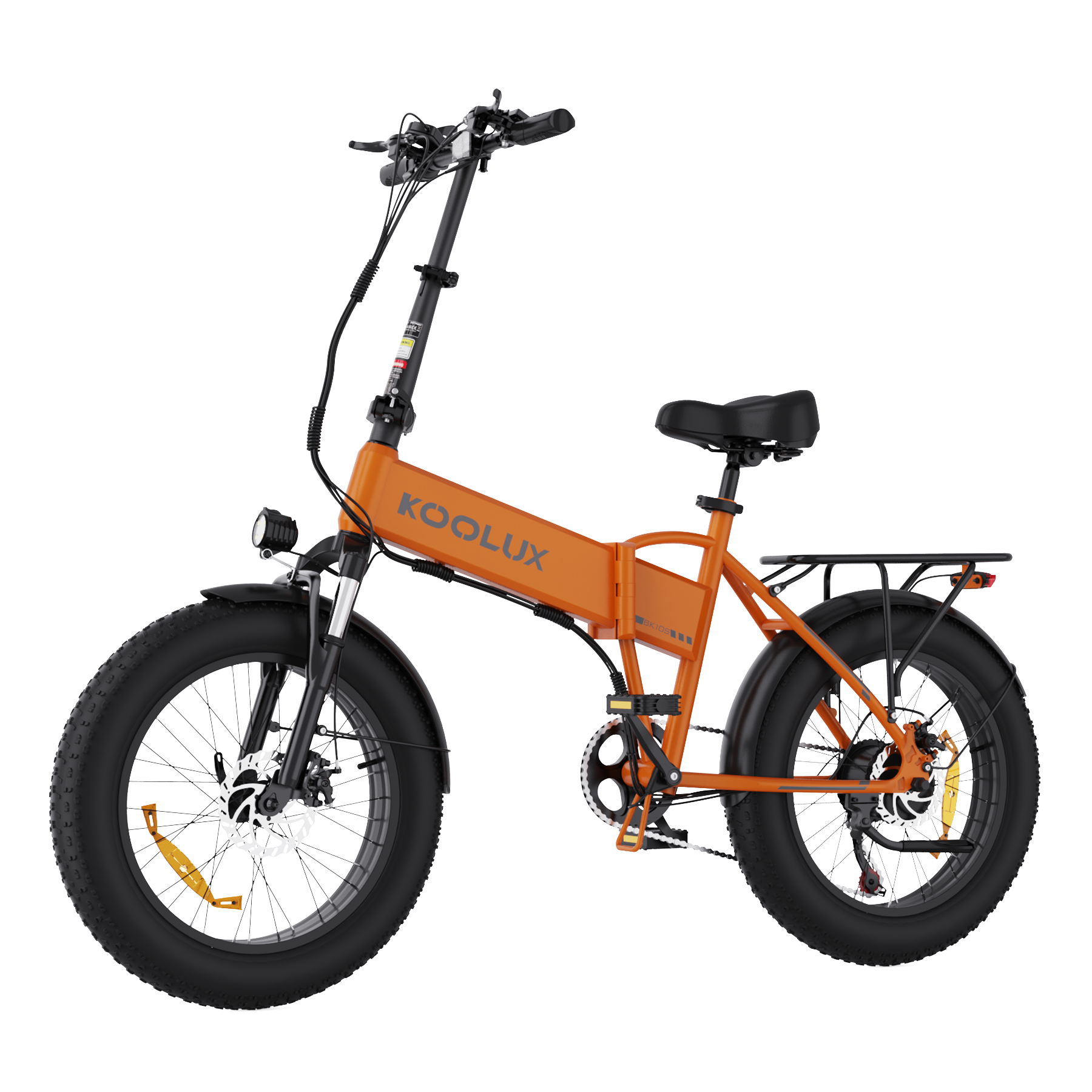 KOOLUX   BK10S   With 48V   13Ah   Lithium   Battery   20*4.0   Inch   Tire   Folding   Electric   Bike